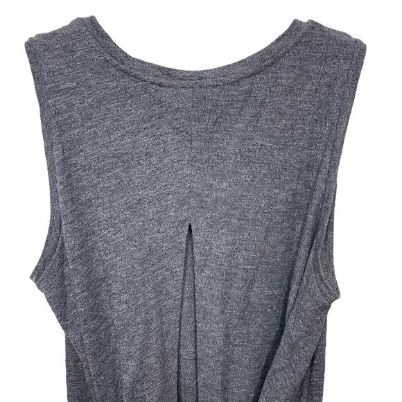 Athleta Siro Twist Back Tank Top Heathered Gray Women’s Sleeveless Size Small - Picture 7 of 11